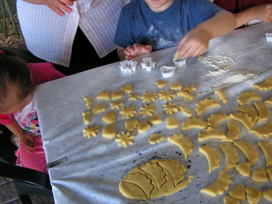 Laboratorio biscotti - Decorazione e forme