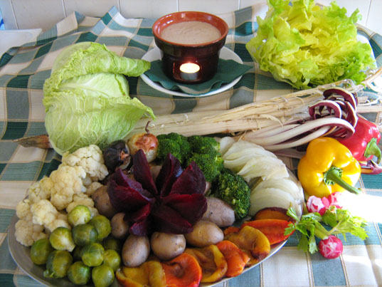 Cucina tradizionale - Bagna cauda