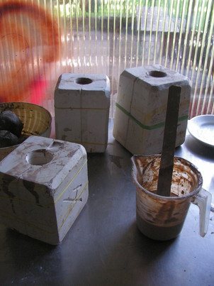 Laboratorio terrecotte - Cottura tradizionale